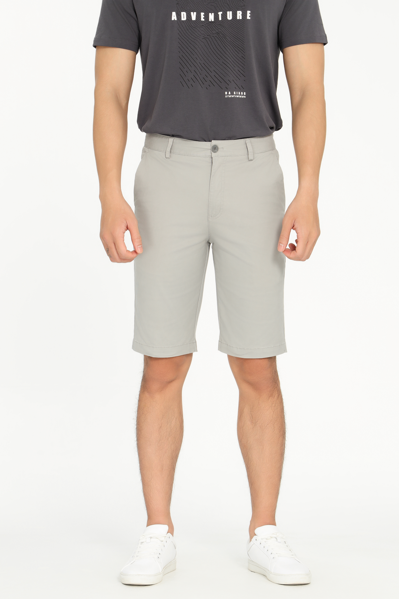 Quần short khaki nam CALUCI MKS424S