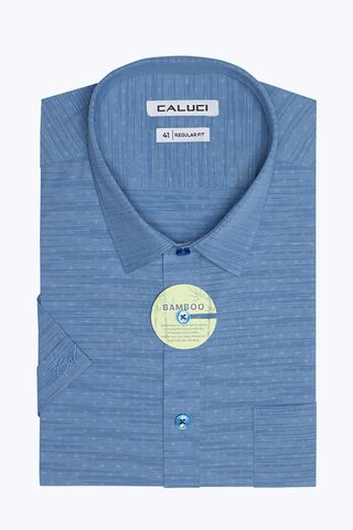 Áo sơ mi nam ngắn tay CALUCI MSS3159R
