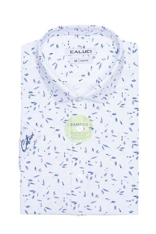 Áo sơ mi nam ngắn tay CALUCI MSS3151S