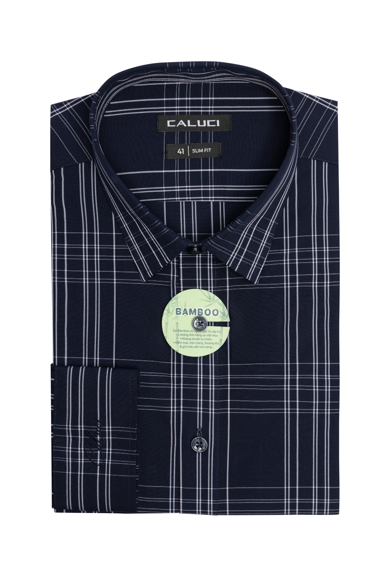 Áo sơ mi nam dài tay CALUCI MLS3224S