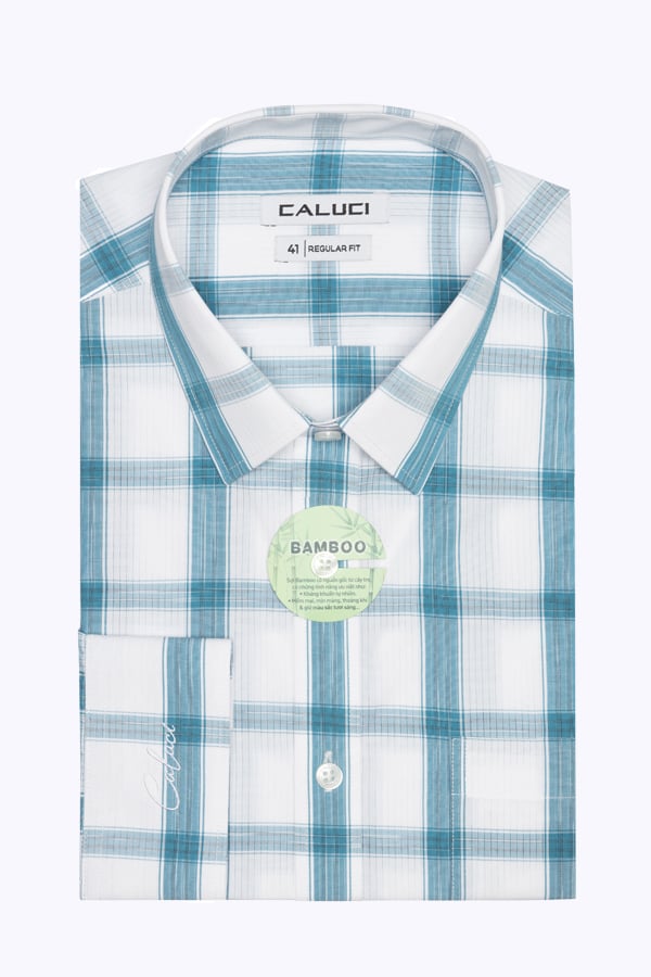 Áo sơ mi nam dài tay CALUCI MLS3157R