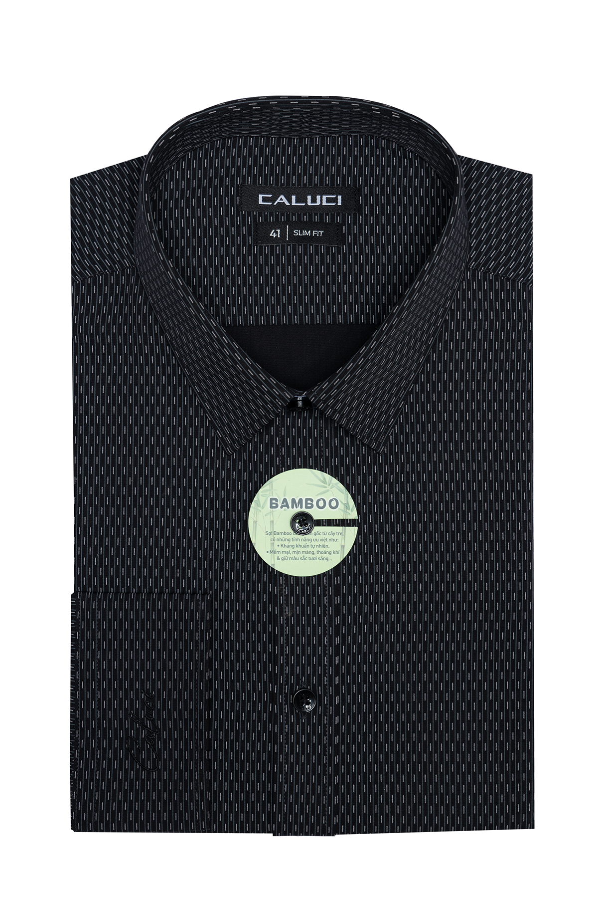 Áo sơ mi nam dài tay CALUCI MLS3198S