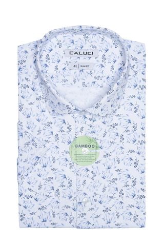 Áo sơ mi nam ngắn tay CALUCI MSS3158S