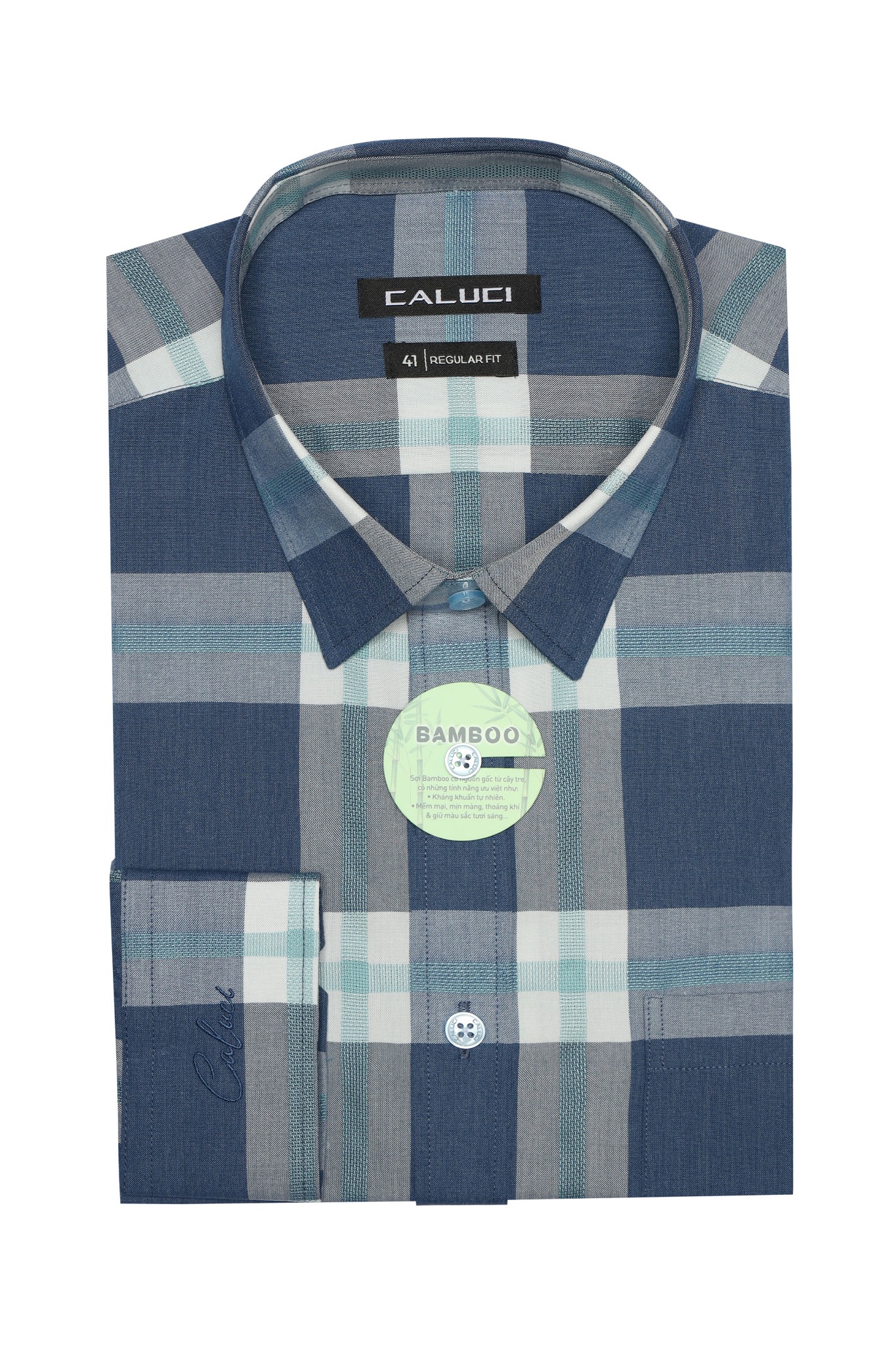Áo sơ mi nam dài tay CALUCI MLS3216R