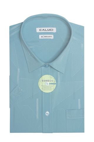 Áo sơ mi nam ngắn tay CALUCI MSS3202R