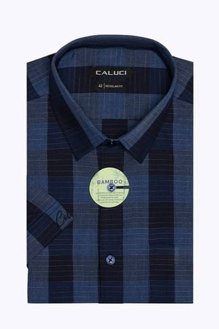 Áo sơ mi nam ngắn tay CALUCI MSS3150R