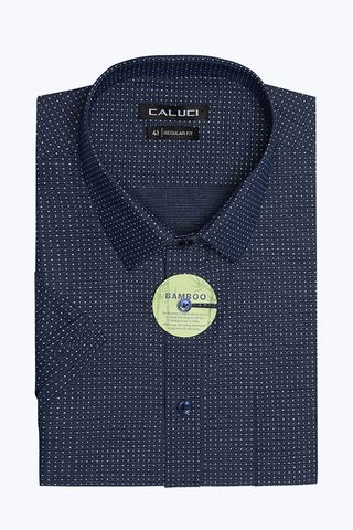 Áo sơ mi nam ngắn tay CALUCI MSS3165R