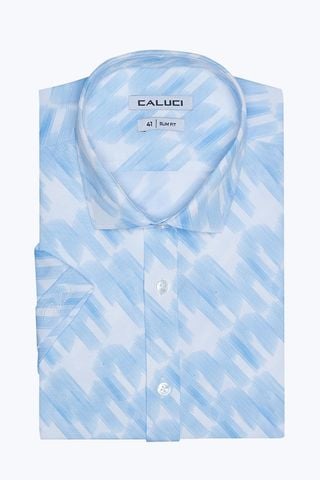 Áo sơ mi nam ngắn tay CALUCI MSS3211S
