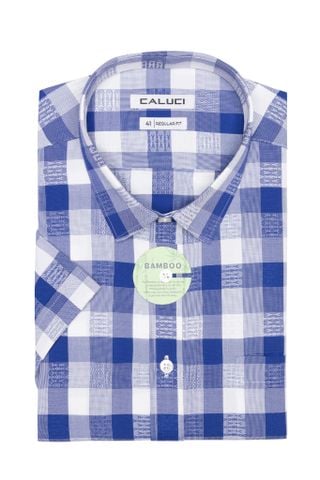 Áo sơ mi nam ngắn tay CALUCI MSS3175R