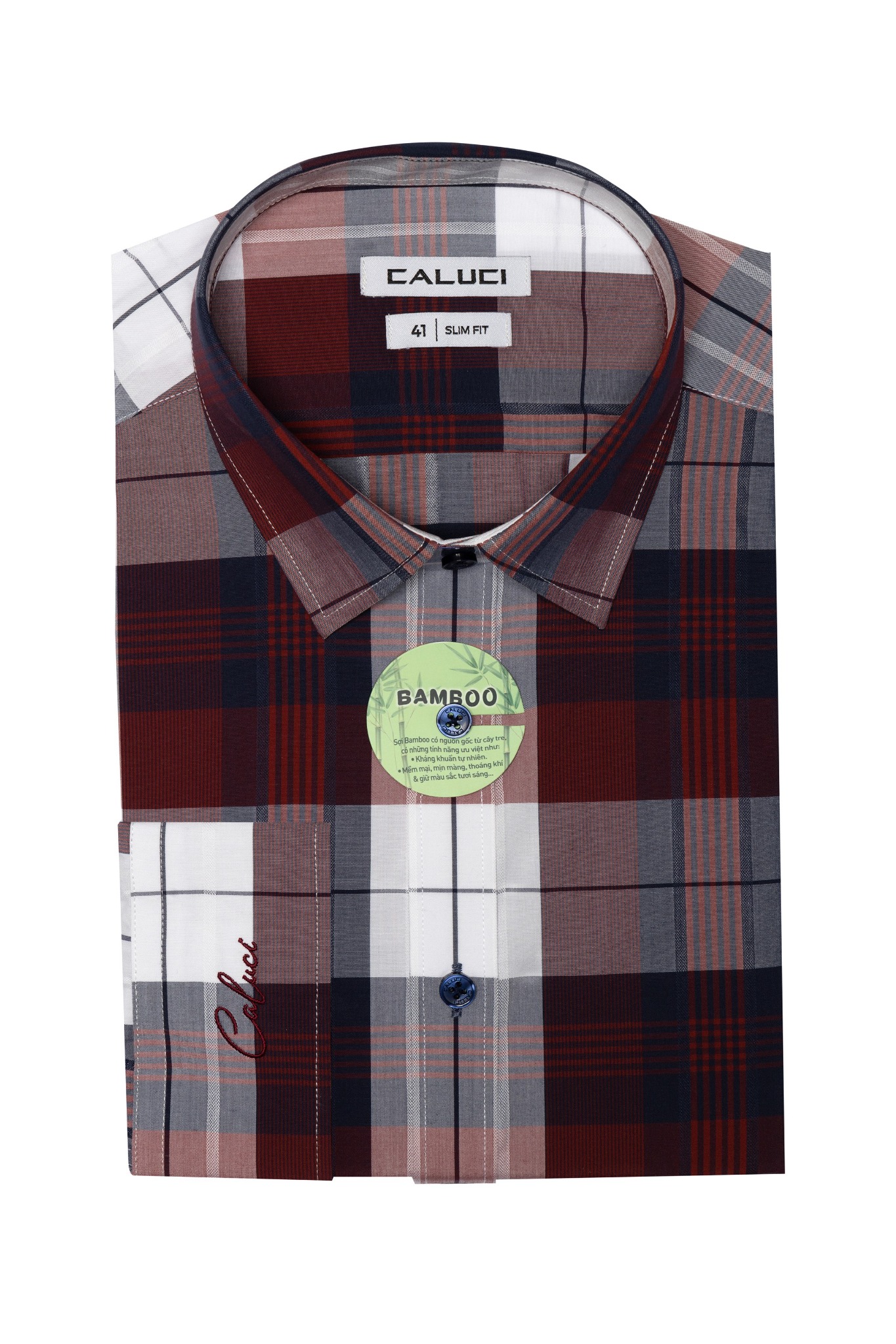 Áo sơ mi nam dài tay CALUCI MLS3152S