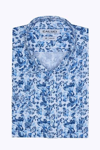 Áo sơ mi nam ngắn tay CALUCI MSS3205S