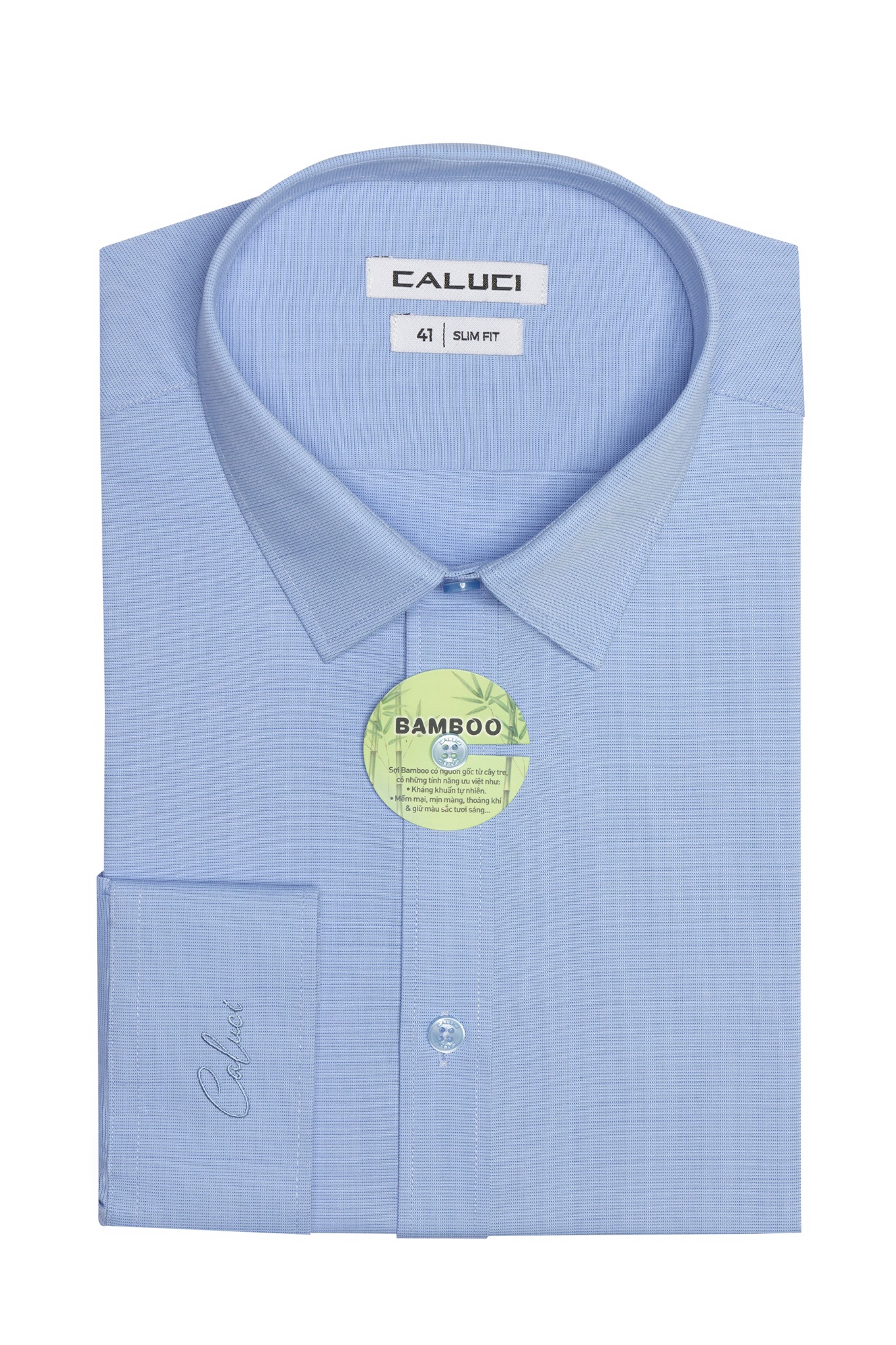 Áo sơ mi nam dài tay CALUCI MLS3162S