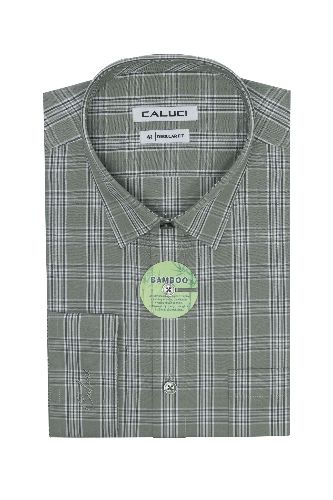 Áo sơ mi nam dài tay CALUCI MLS3222R