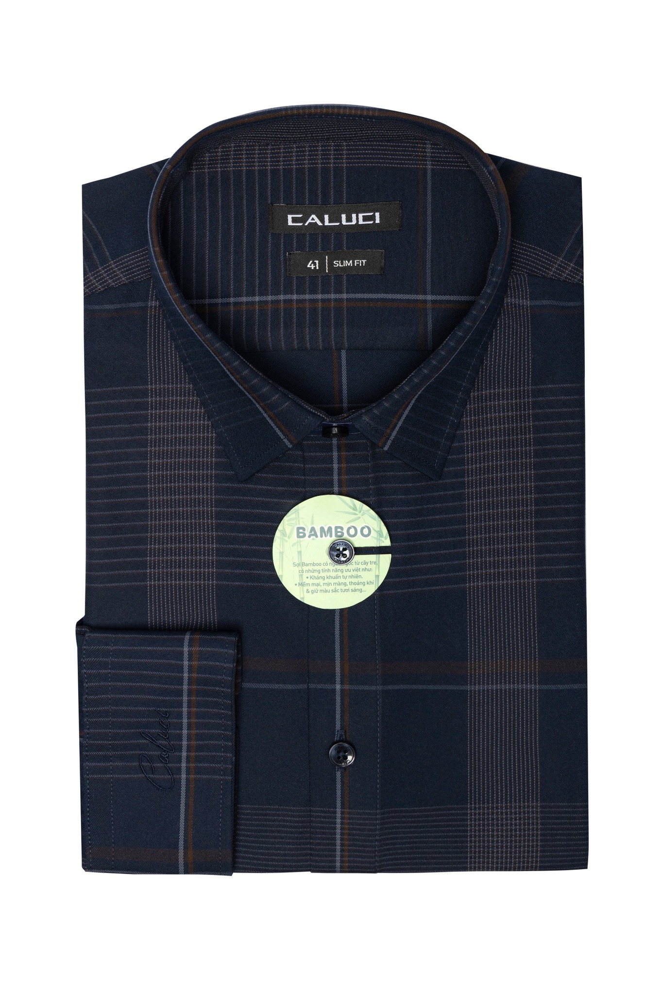 Áo sơ mi nam dài tay CALUCI MLS3236S