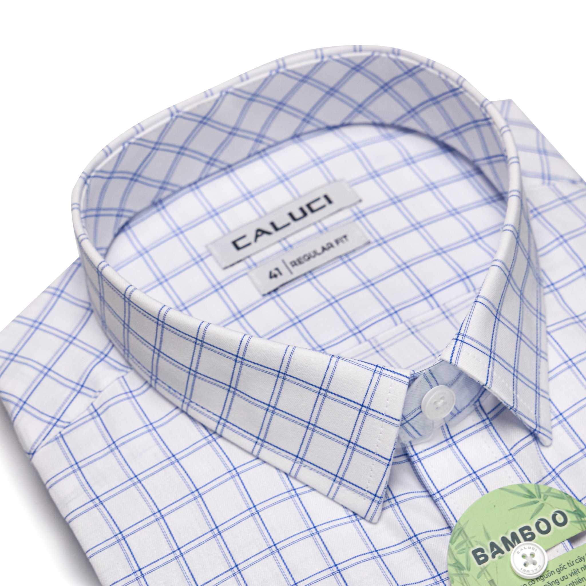 Áo sơ mi nam ngắn tay CALUCI MSS4265R