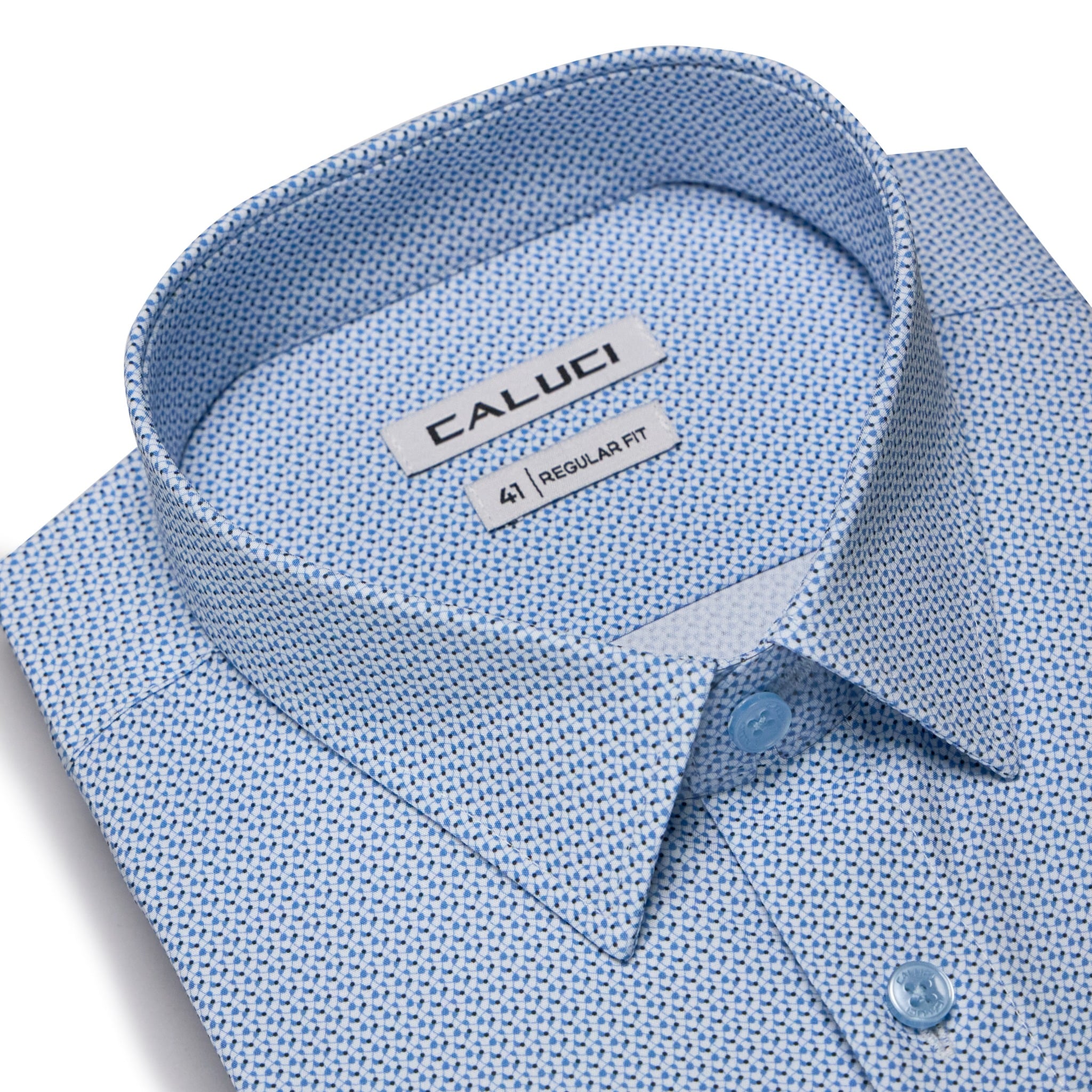 Áo sơ mi nam ngắn tay CALUCI MSS4258R