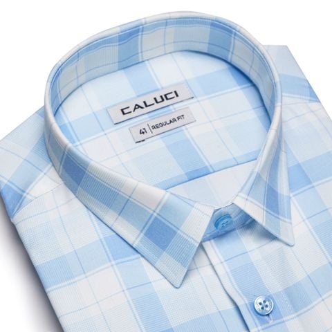 Áo sơ mi nam ngắn tay CALUCI MSS4236R