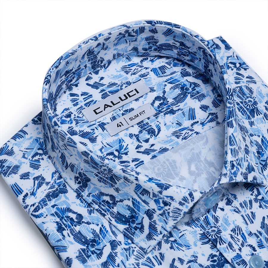 Áo sơ mi nam ngắn tay CALUCI MSS3205S