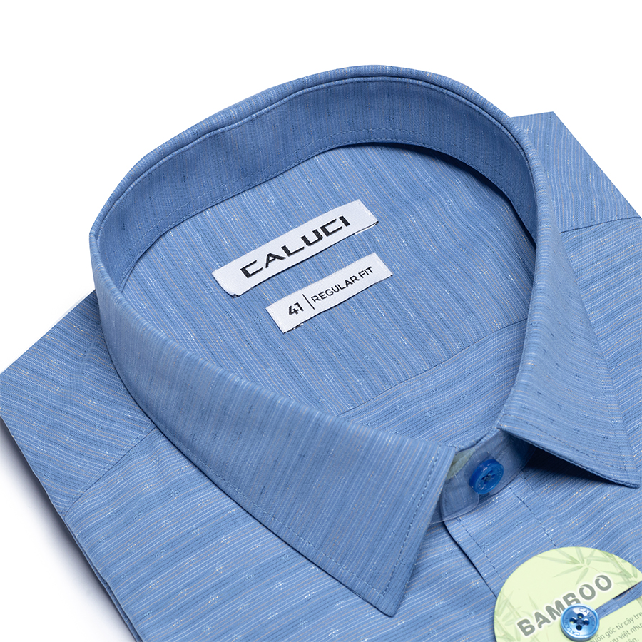 Áo sơ mi nam ngắn tay CALUCI MSS3159R