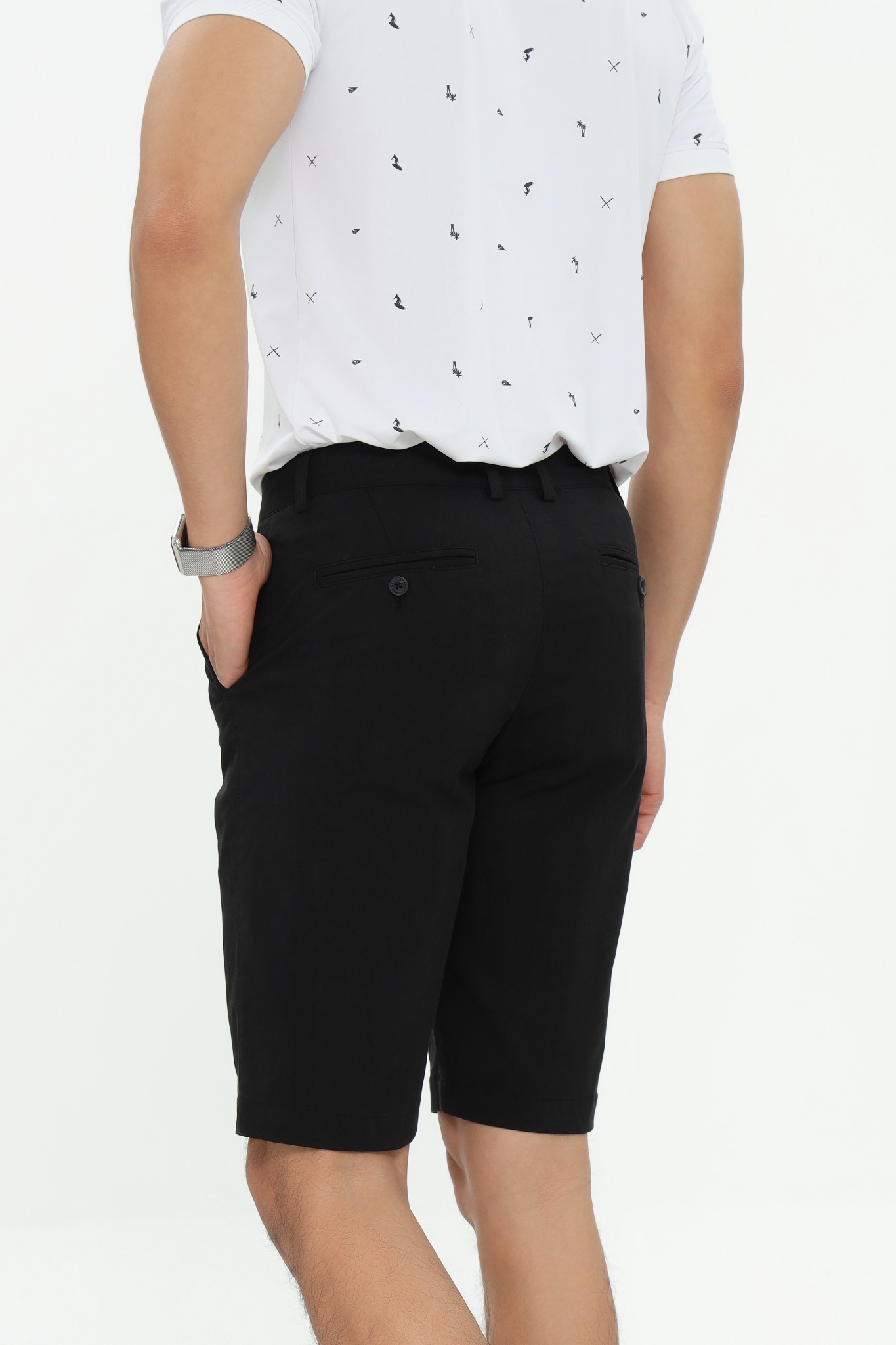 Quần short khaki nam CALUCI MKS420S