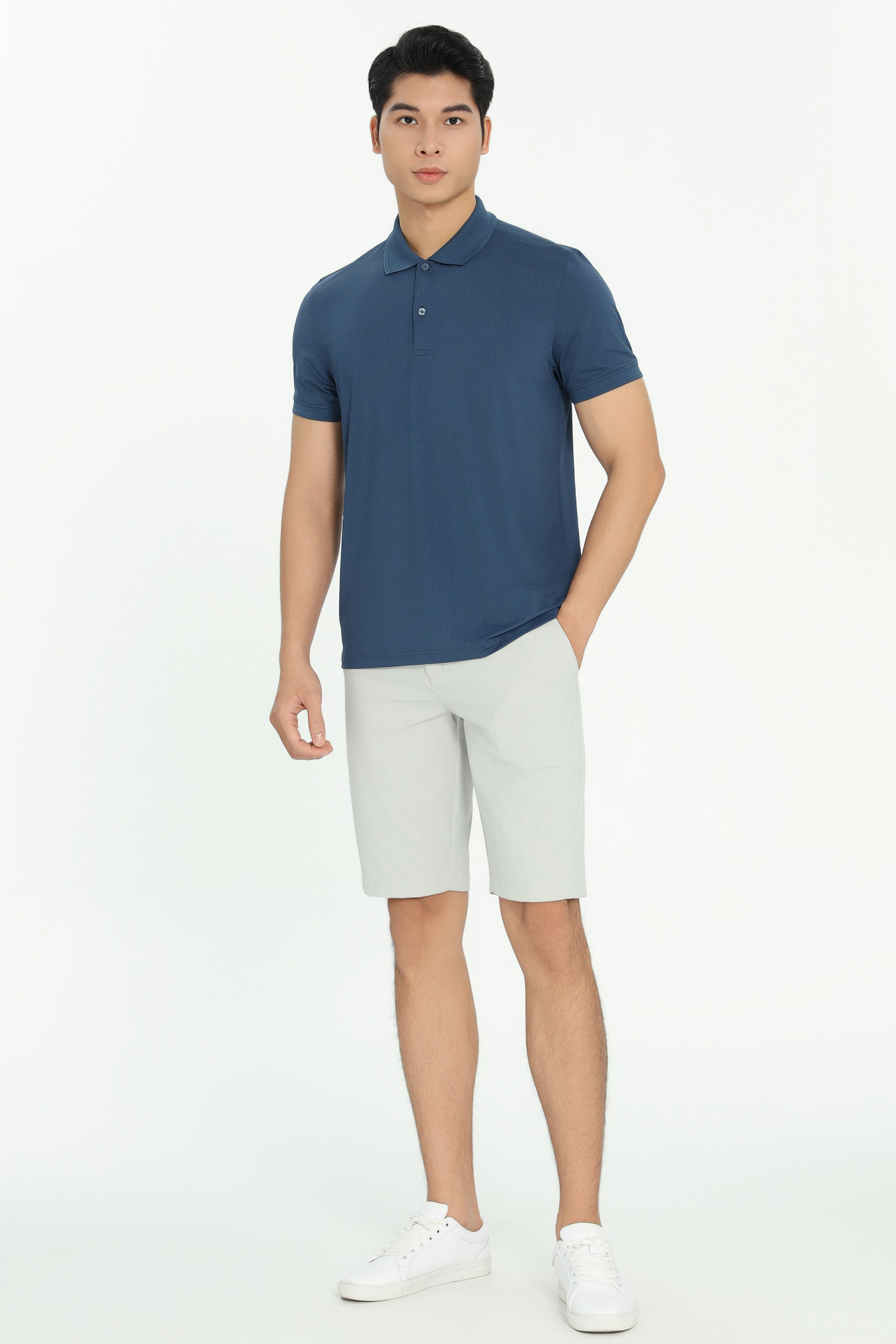 Quần short gió cạp âu CALUCI MWS419S