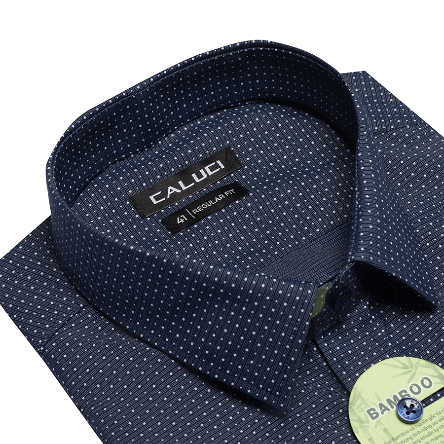 Áo sơ mi nam ngắn tay CALUCI MSS3165R