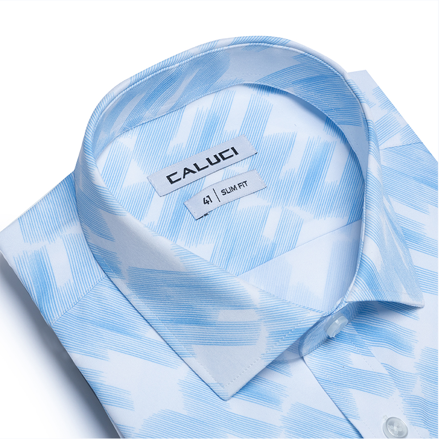 Áo sơ mi nam ngắn tay CALUCI MSS3211S