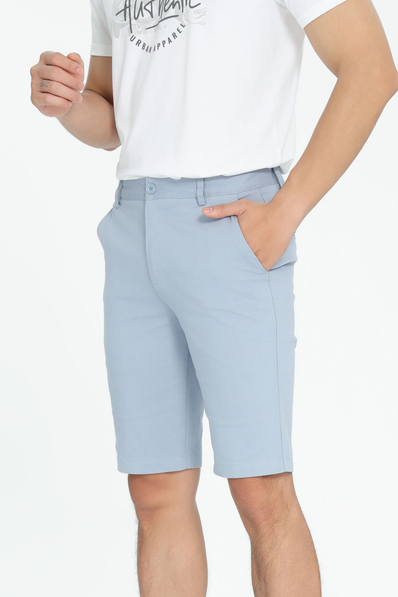 Quần short khaki nam CALUCI MKS425S