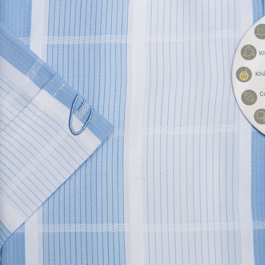 Áo sơ mi nam ngắn tay CALUCI MSS3177R