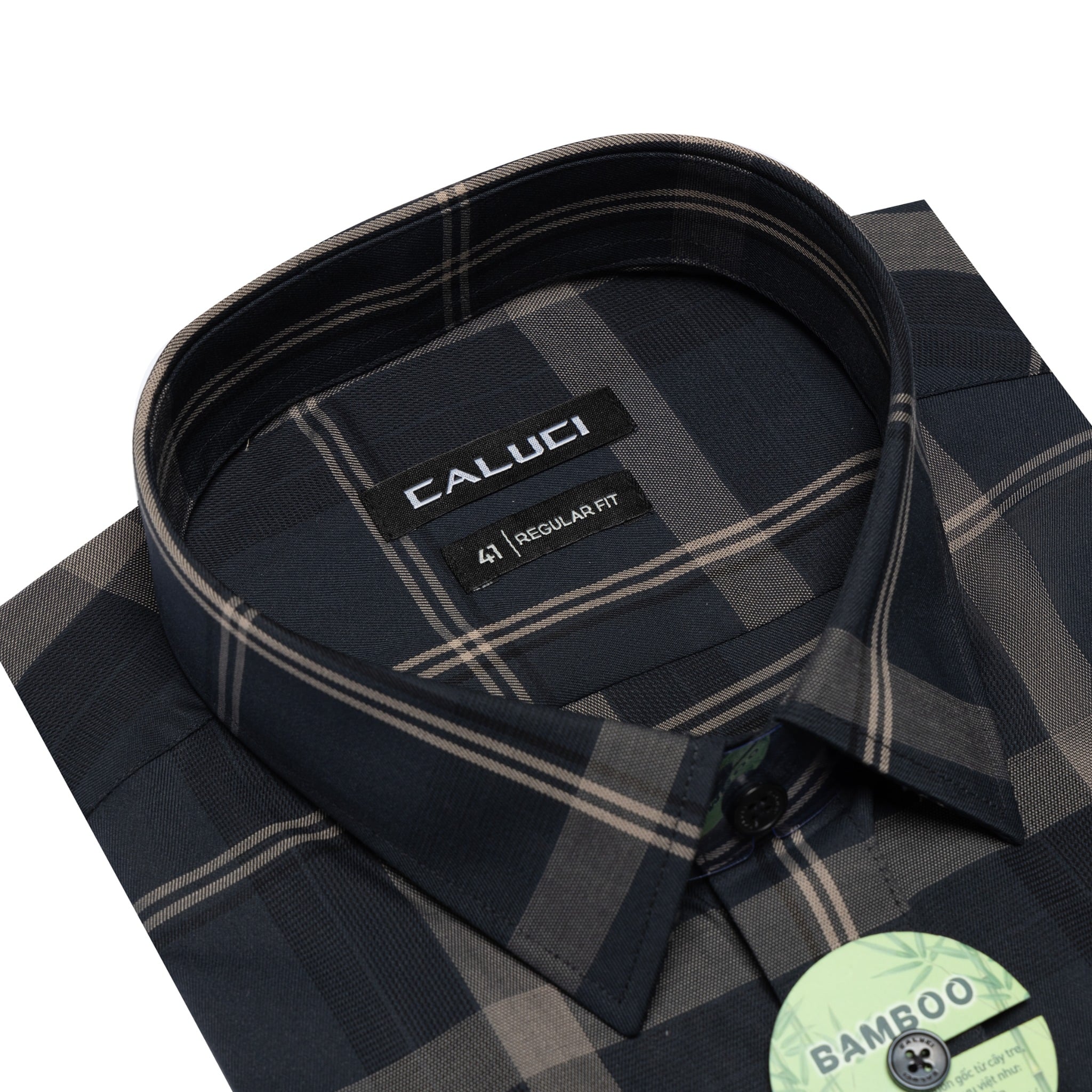 Áo sơ mi nam ngắn tay CALUCI MSS4222R