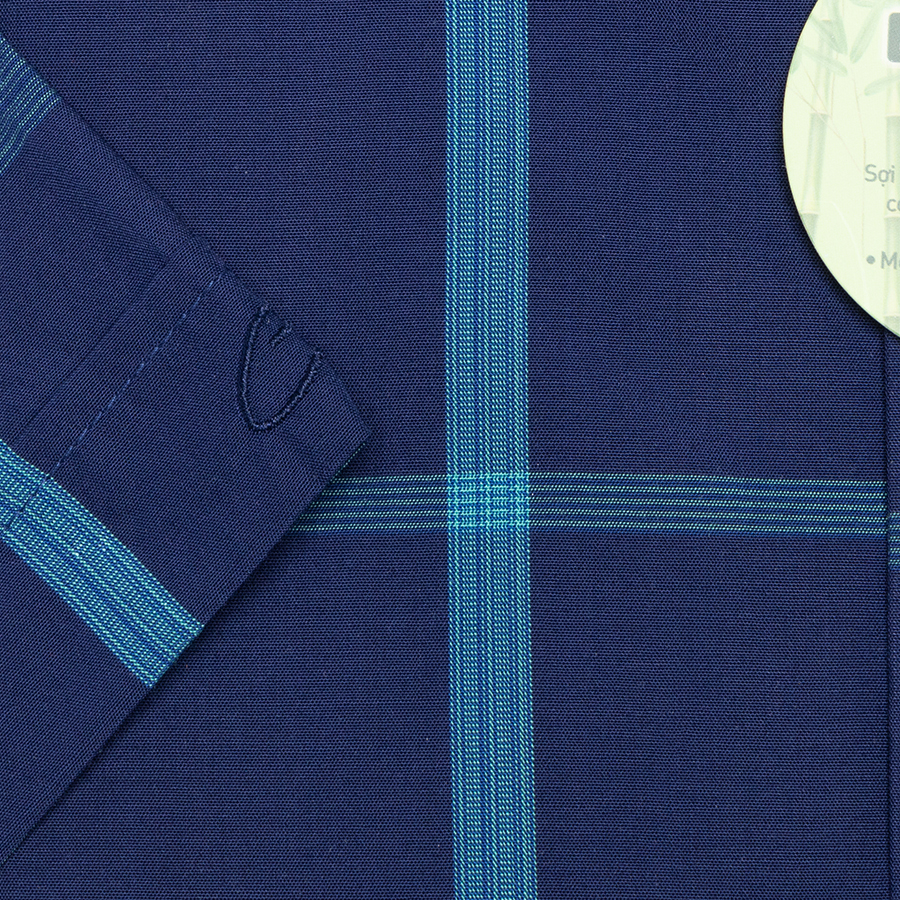 Áo sơ mi nam ngắn tay CALUCI MSS3156S