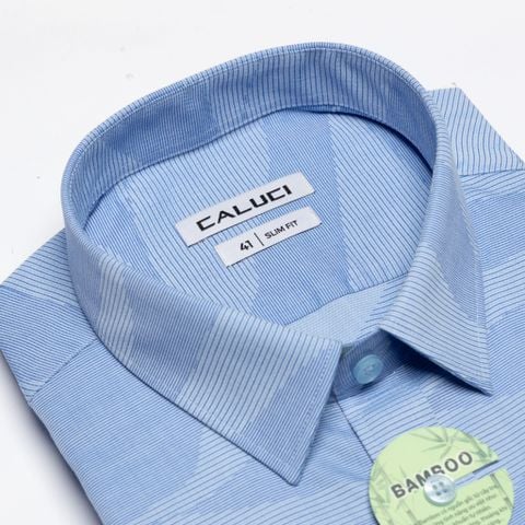 Áo sơ mi nam ngắn tay CALUCI MSS3160S