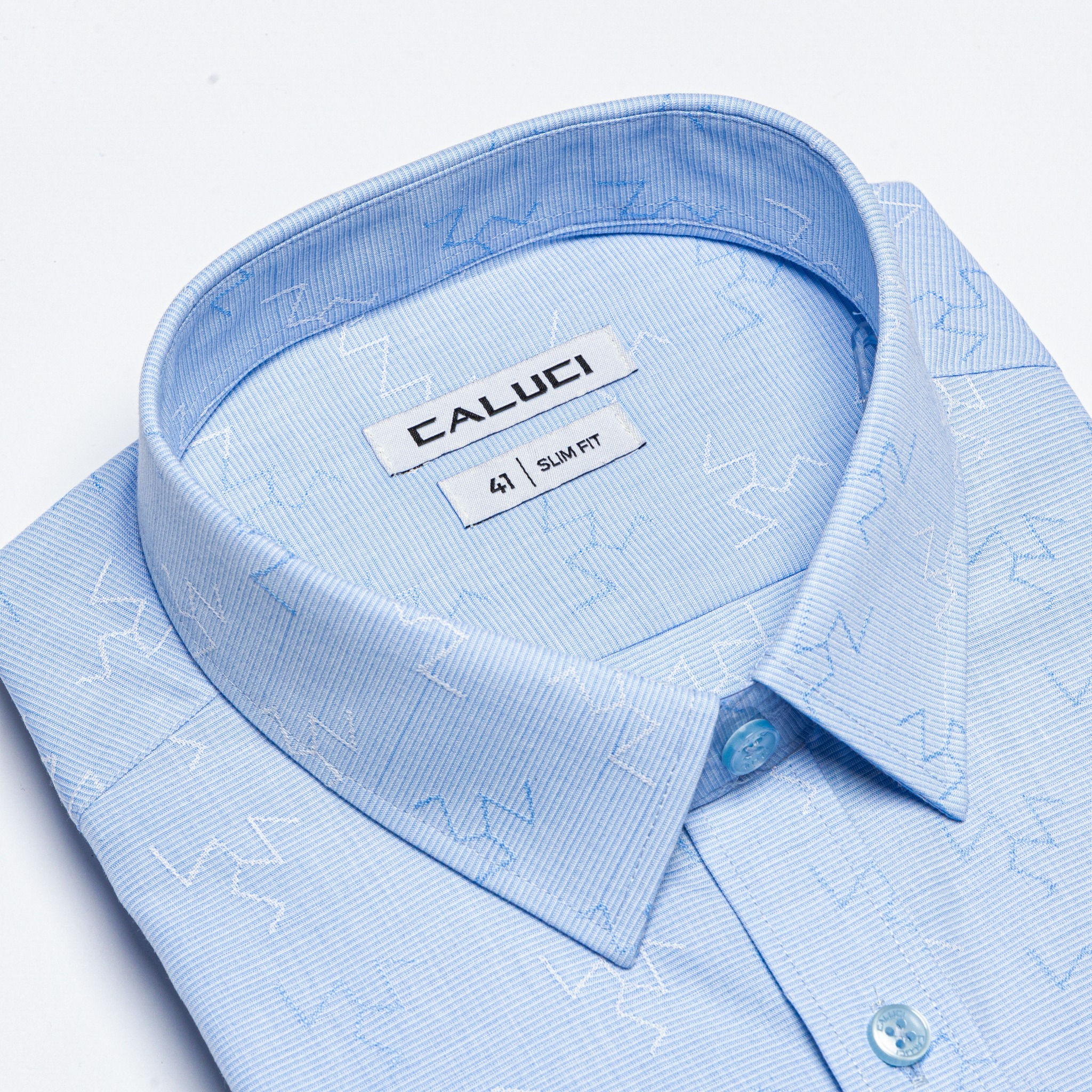 Áo sơ mi nam dài tay CALUCI MLS3166S