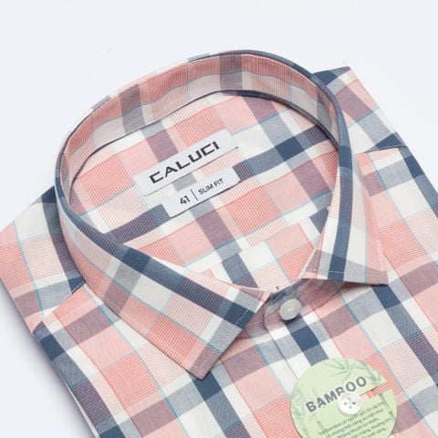 Áo sơ mi nam ngắn tay CALUCI MSS3137S