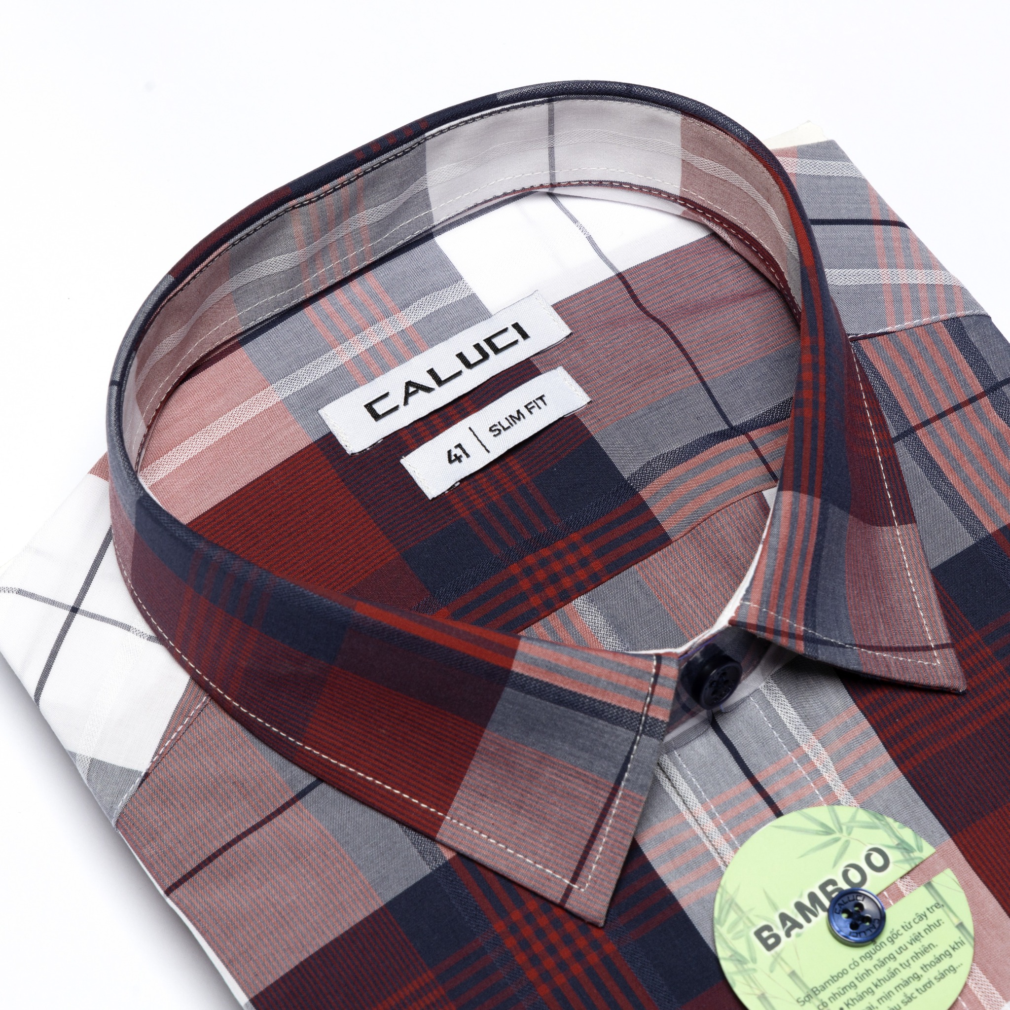 Áo sơ mi nam dài tay CALUCI MLS3152S