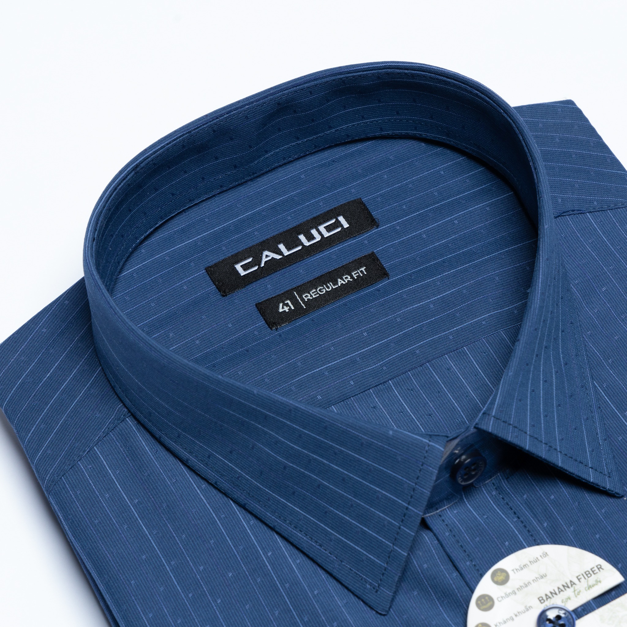 Áo sơ mi nam ngắn tay CALUCI MSS3164R