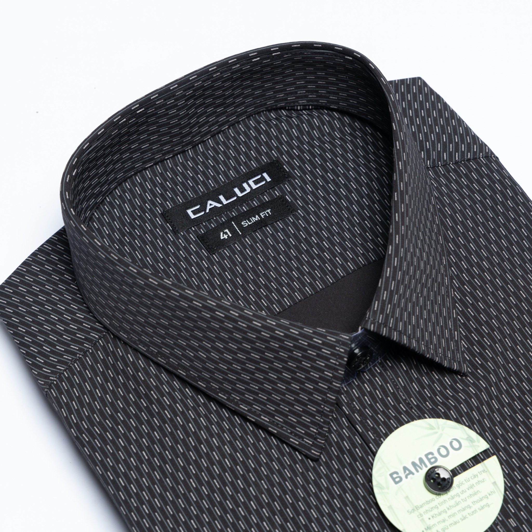 Áo sơ mi nam dài tay CALUCI MLS3198S