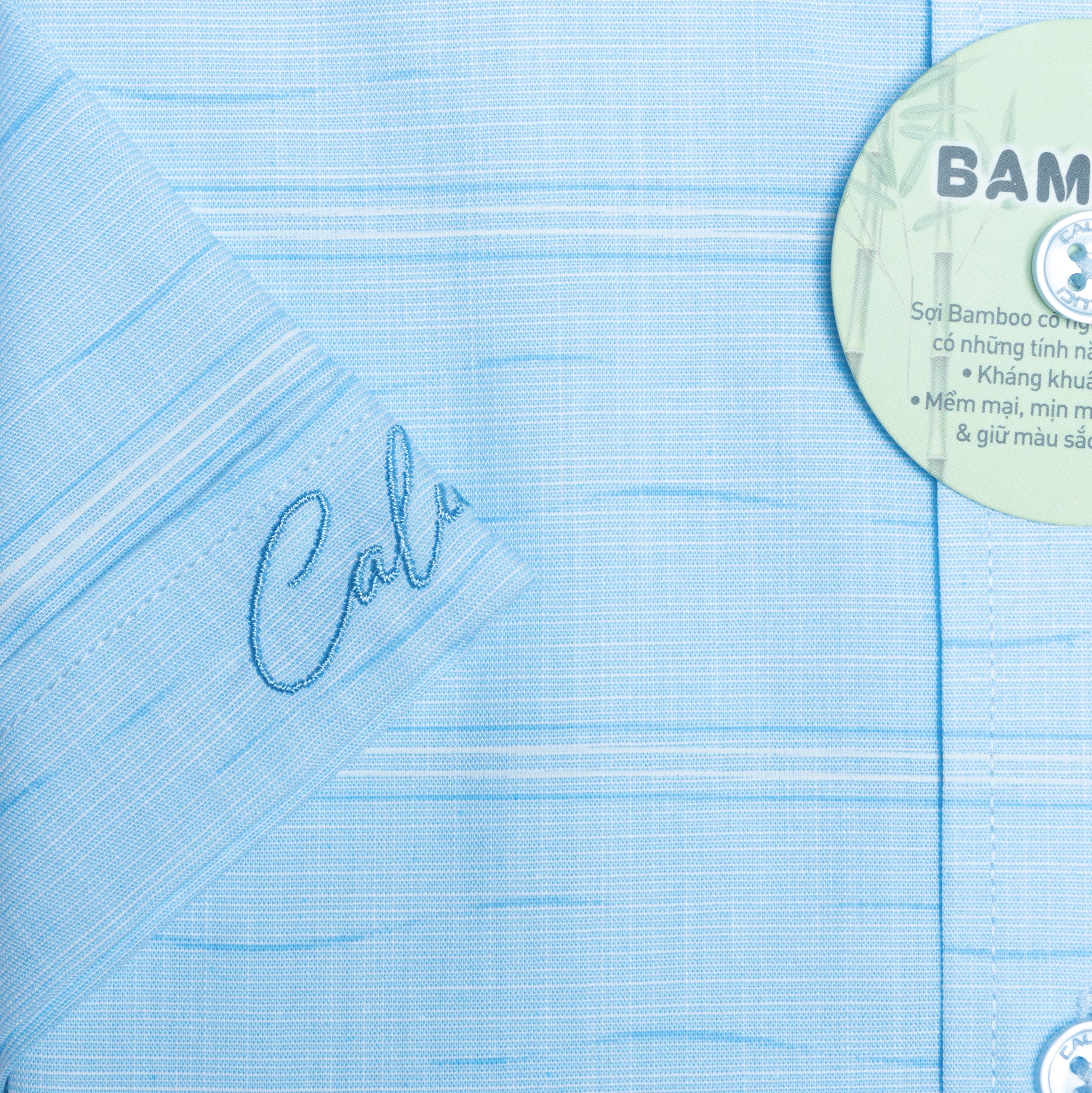 Áo sơ mi nam ngắn tay CALUCI MSS3197R