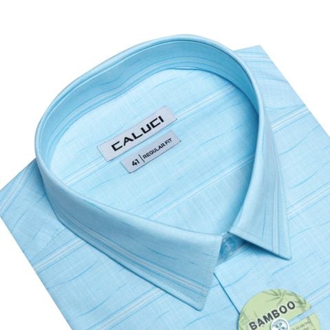 Áo sơ mi nam ngắn tay CALUCI MSS3197R