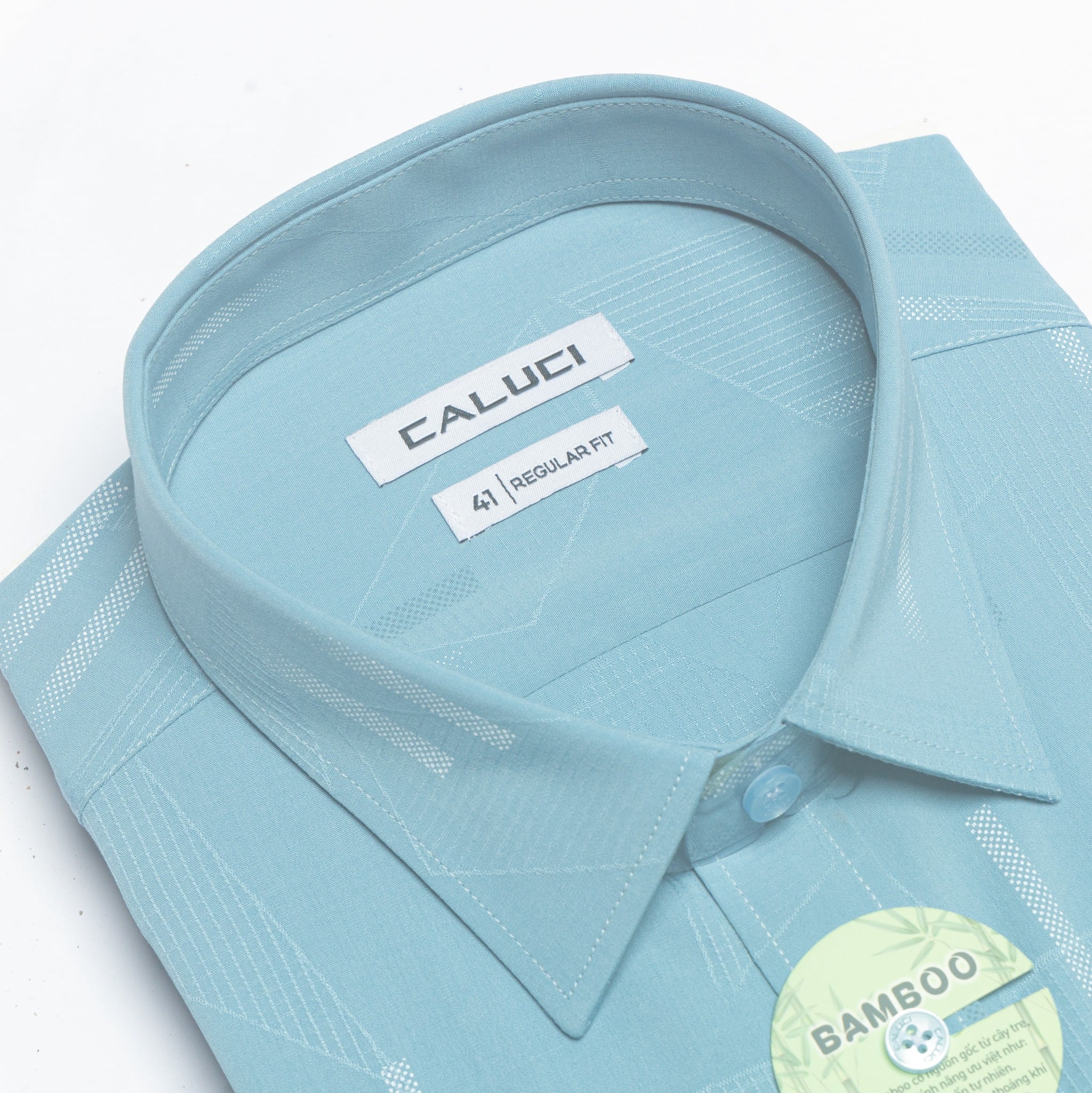 Áo sơ mi nam ngắn tay CALUCI MSS3202R