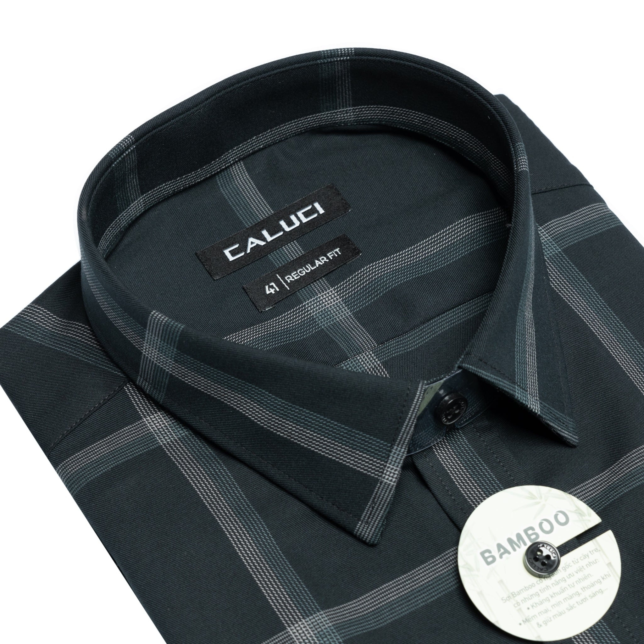 Áo sơ mi nam ngắn tay CALUCI MSS3212R