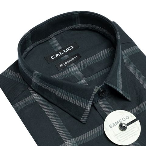 Áo sơ mi nam ngắn tay CALUCI MSS3212R