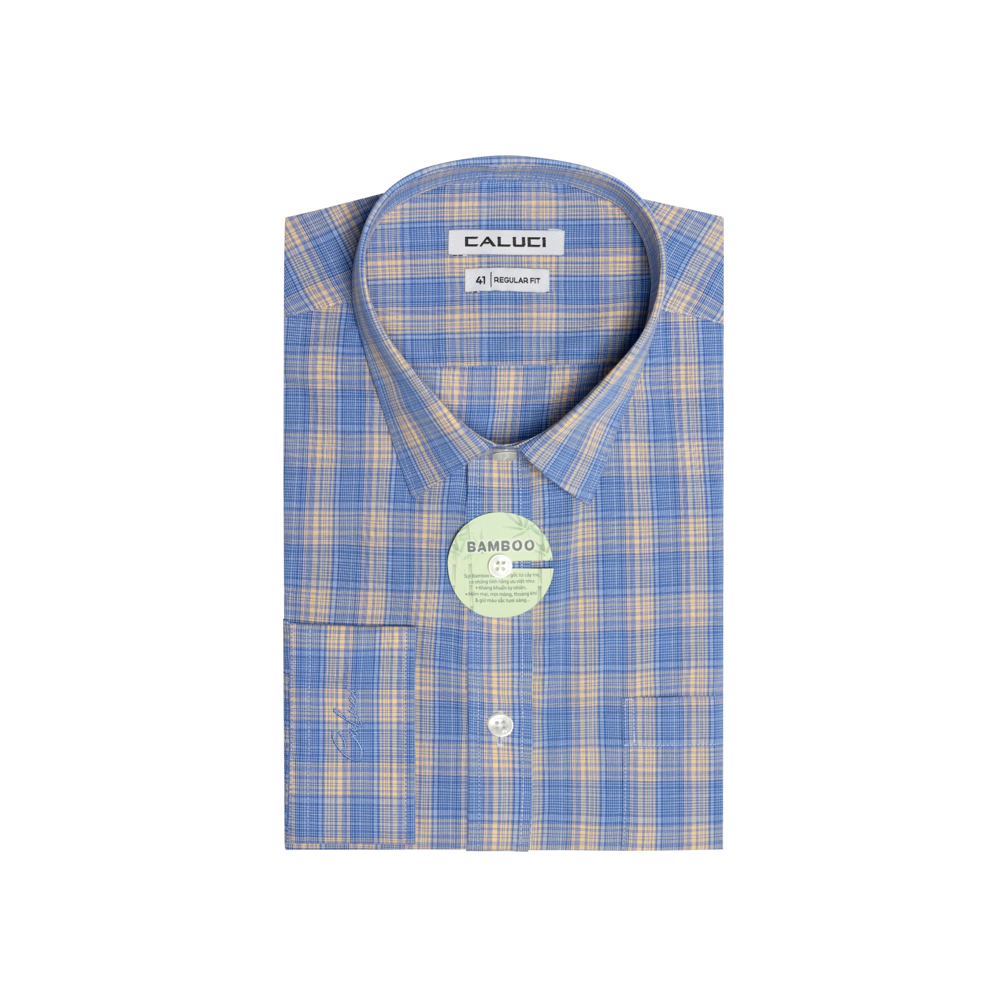 Áo sơ mi nam dài tay CALUCI MLS3183R