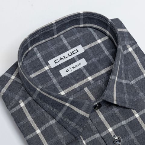 Áo sơ mi nam dài tay CALUCI MLS3227S