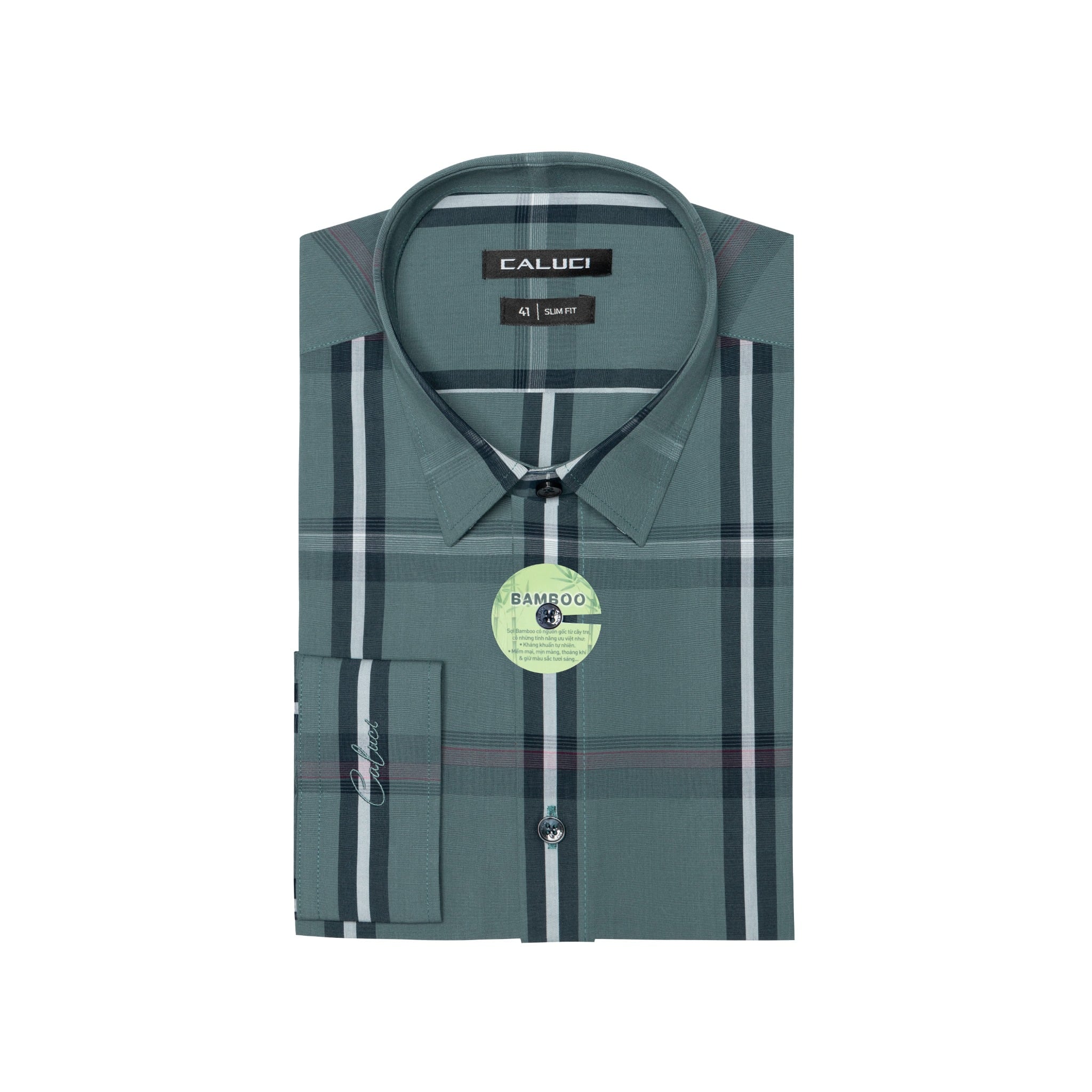 Áo sơ mi nam dài tay CALUCI MLS3226S