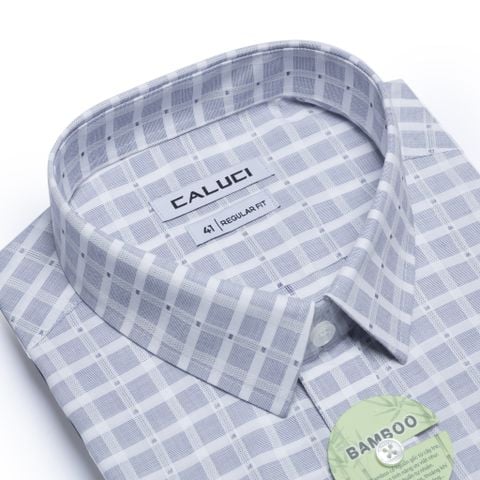 Áo sơ mi nam ngắn tay CALUCI MSS3133R
