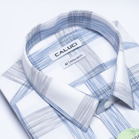 Áo sơ mi nam ngắn tay CALUCI MSS3123R