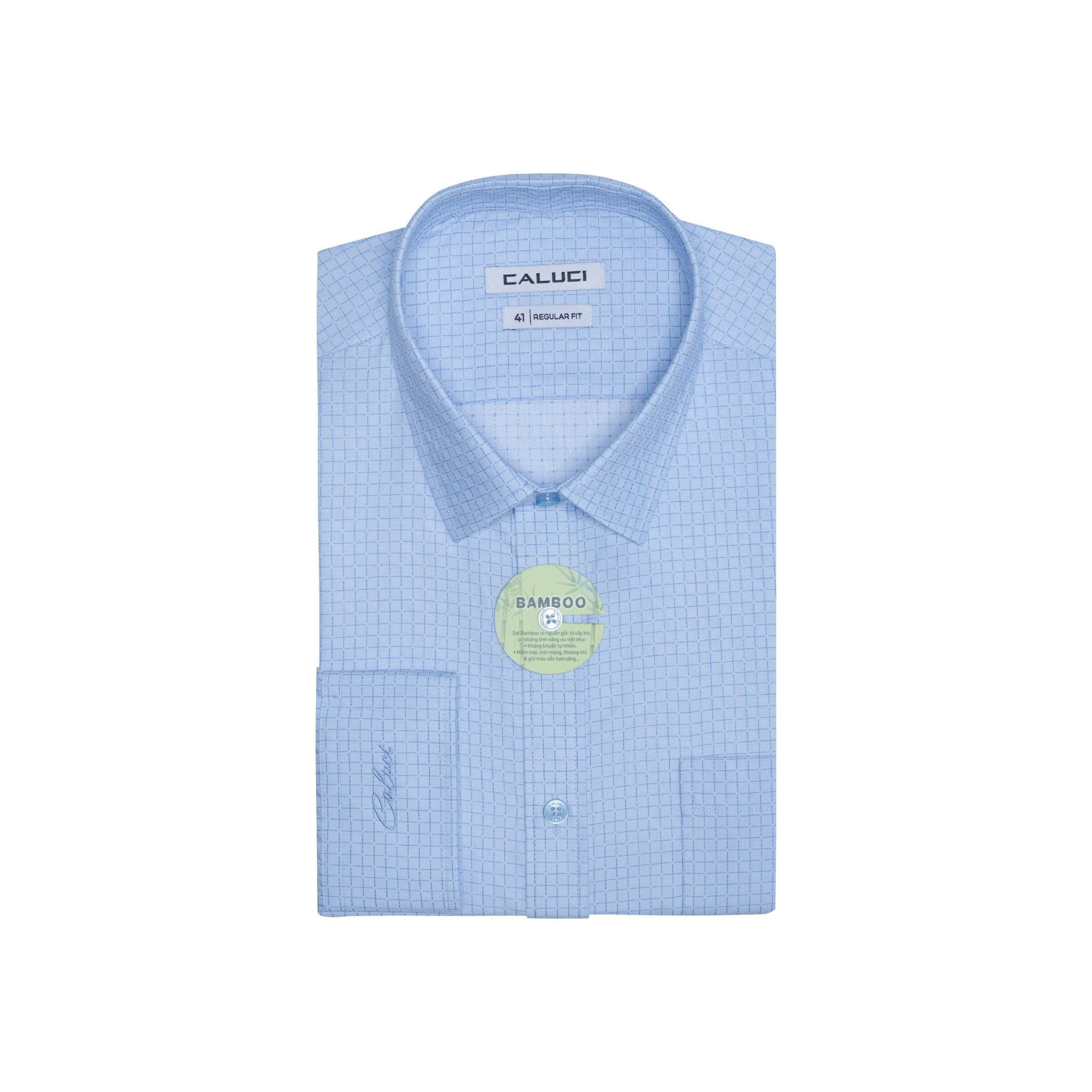 Áo sơ mi nam dài tay CALUCI MLS3176R