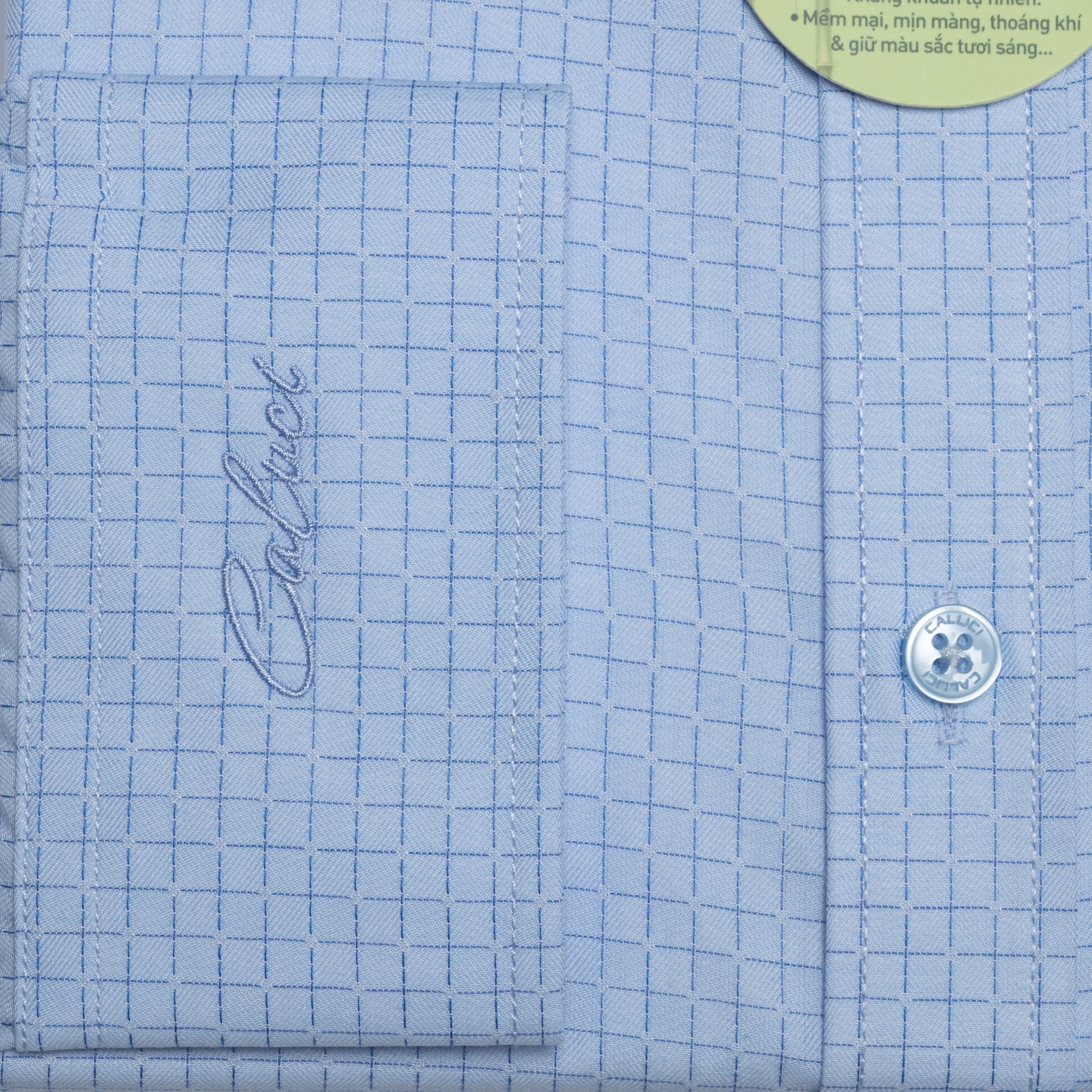 Áo sơ mi nam dài tay CALUCI MLS3176R