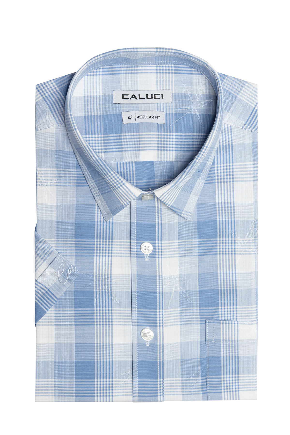 Áo sơ mi nam ngắn tay CALUCI MSS3208R